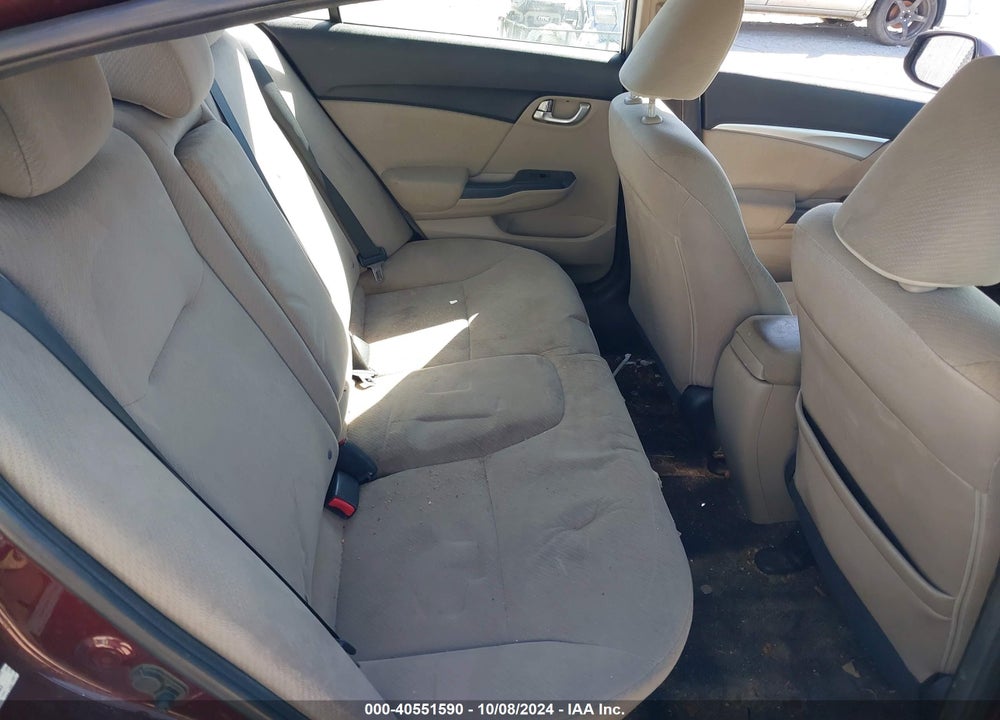 2013 HONDA CIVIC EX VIN: 19XFB2F84DE274683