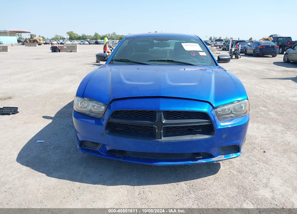 2014 DODGE CHARGER POLICE VIN: 2C3CDXAG1EH368006