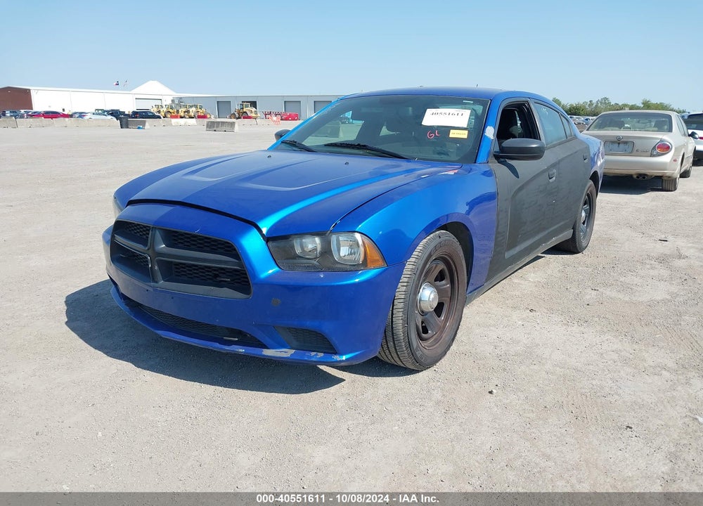2014 DODGE CHARGER POLICE VIN: 2C3CDXAG1EH368006