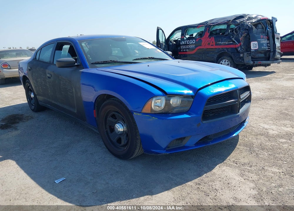 2014 DODGE CHARGER POLICE VIN: 2C3CDXAG1EH368006