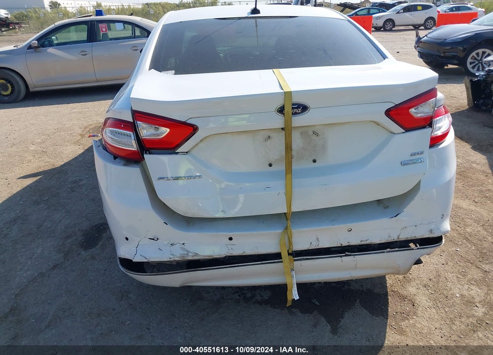 2016 FORD FUSION SE VIN: 3FA6P0HD3GR302539