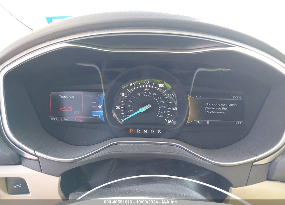 2016 FORD FUSION SE VIN: 3FA6P0HD3GR302539