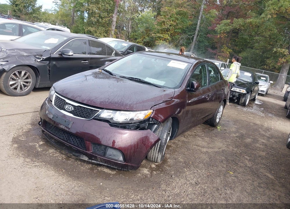 2011 KIA FORTE EX VIN: KNAFU4A27B5358608