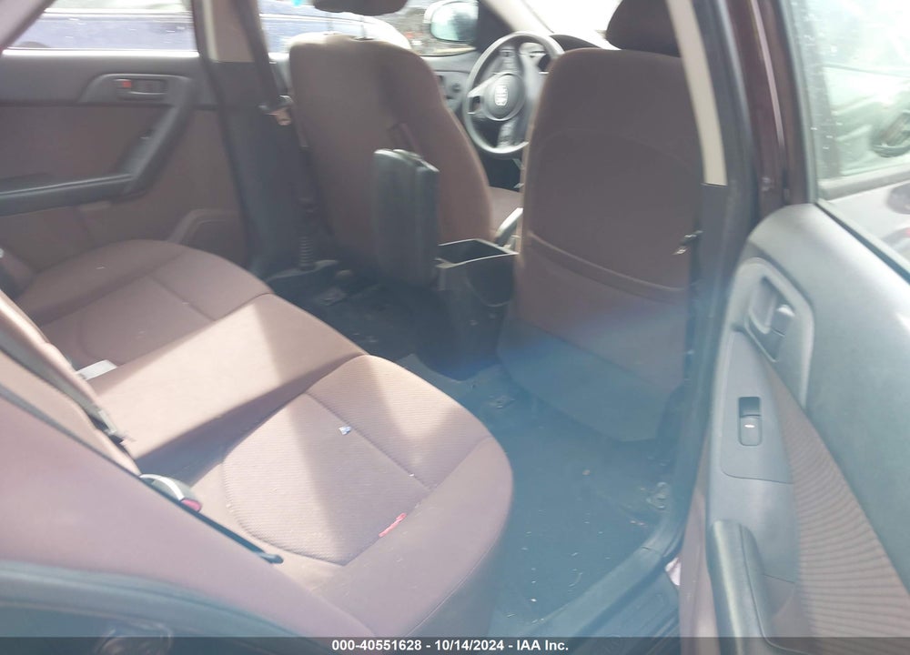 2011 KIA FORTE EX VIN: KNAFU4A27B5358608