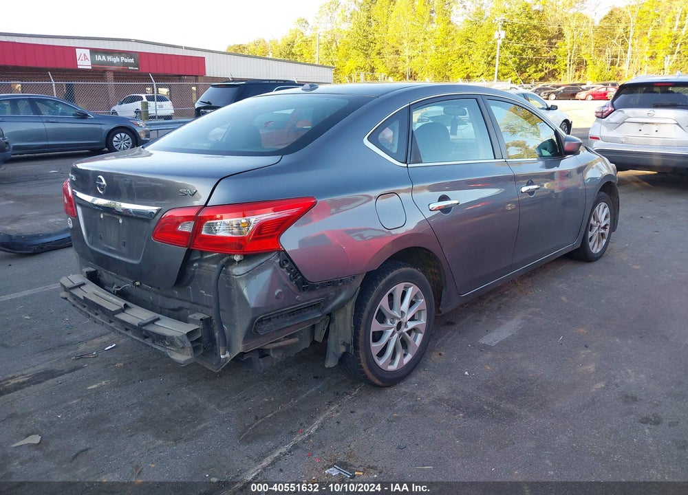 2019 NISSAN SENTRA SV VIN: 3N1AB7AP1KY347884