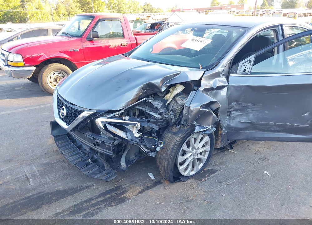 2019 NISSAN SENTRA SV VIN: 3N1AB7AP1KY347884