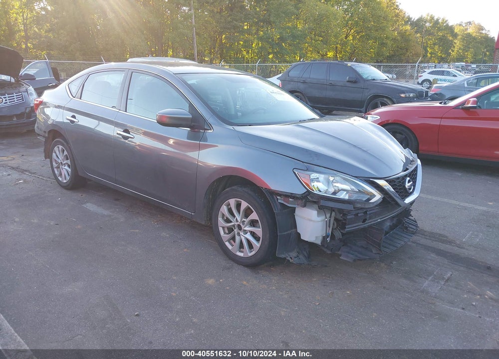 2019 NISSAN SENTRA SV VIN: 3N1AB7AP1KY347884