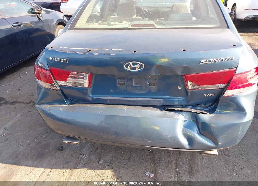 2007 HYUNDAI SONATA LIMITED/SE V6 VIN: 5NPEU46F77H174528