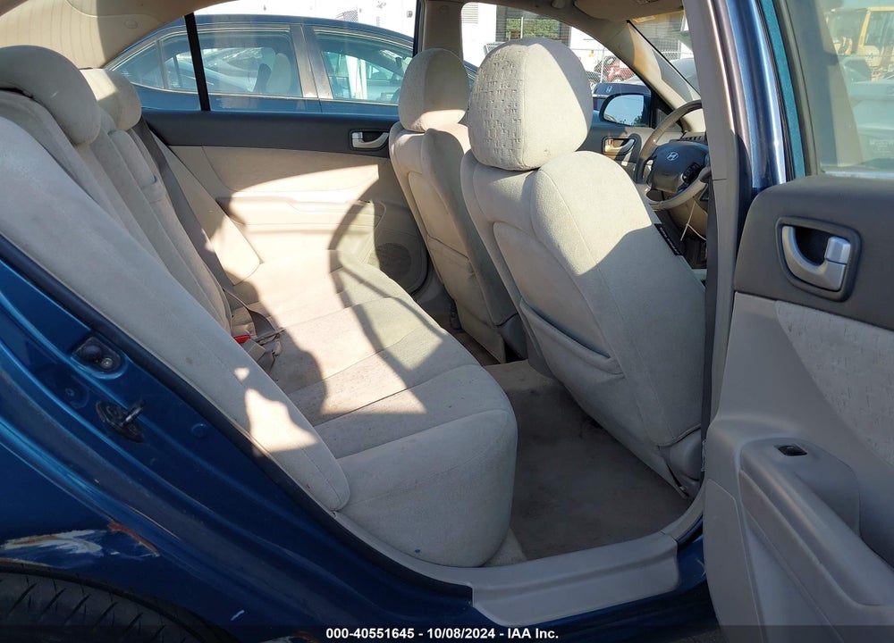 2007 HYUNDAI SONATA LIMITED/SE V6 VIN: 5NPEU46F77H174528