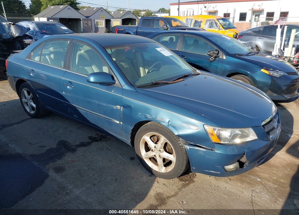 2007 HYUNDAI SONATA LIMITED/SE V6 VIN: 5NPEU46F77H174528