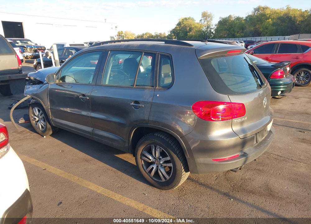2016 VOLKSWAGEN TIGUAN S VIN: WVGAV7AX8GW502459