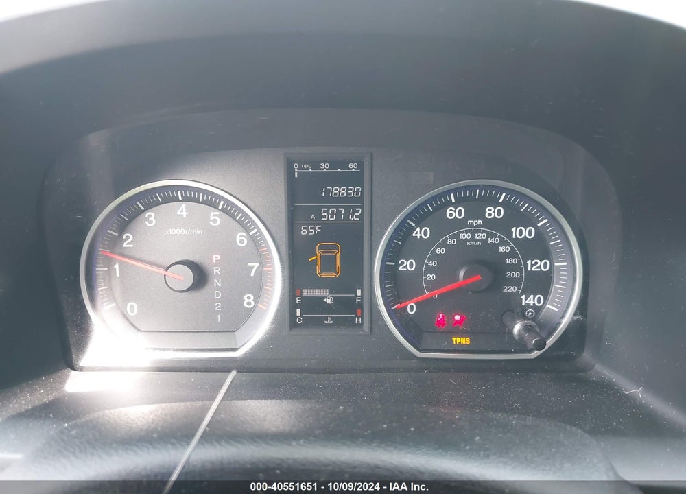 2007 HONDA CR-V EX-L VIN: JHLRE38727C075385