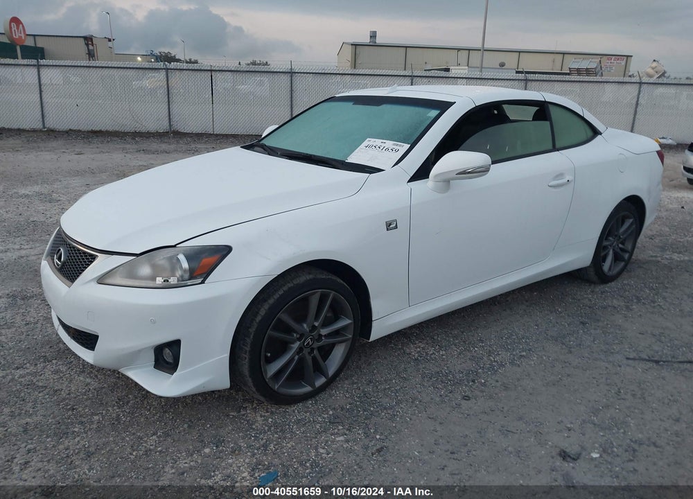 2014 LEXUS IS 350C VIN: JTHFE2C25E2510780
