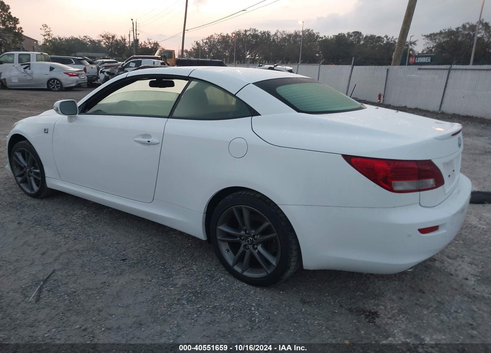 2014 LEXUS IS 350C VIN: JTHFE2C25E2510780
