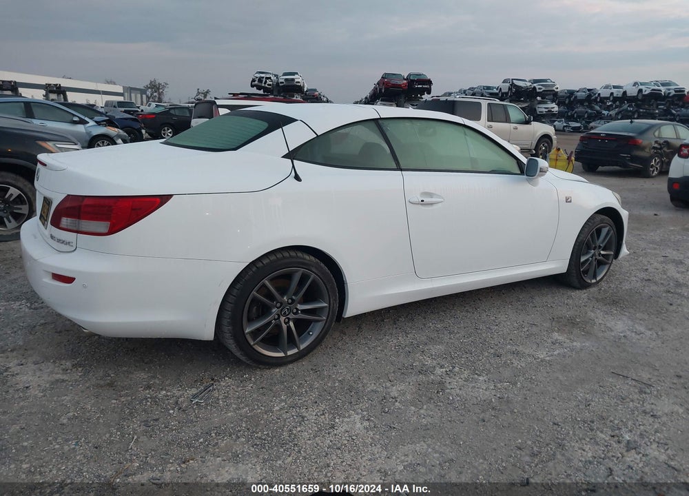 2014 LEXUS IS 350C VIN: JTHFE2C25E2510780