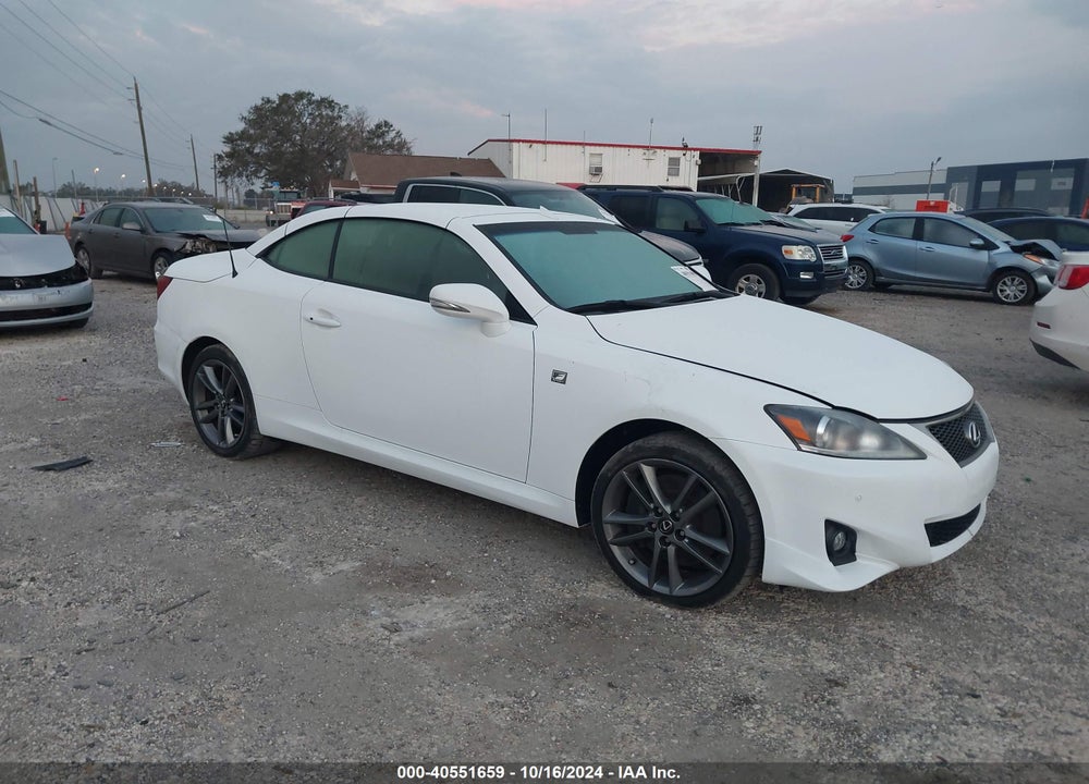 2014 LEXUS IS 350C VIN: JTHFE2C25E2510780
