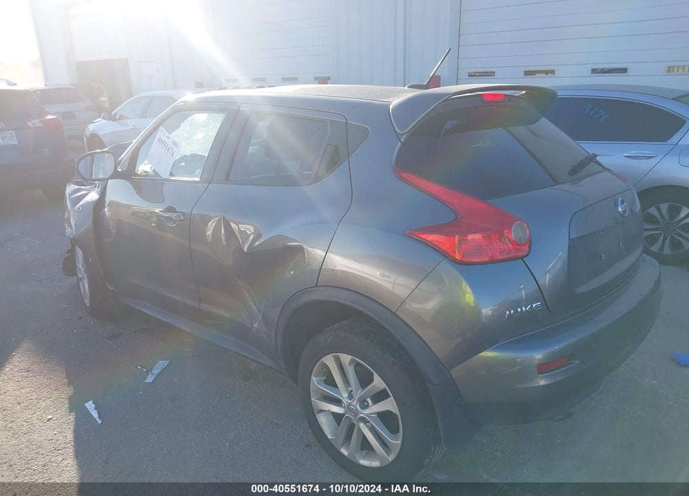 2013 NISSAN JUKE SV VIN: JN8AF5MRXDT223843