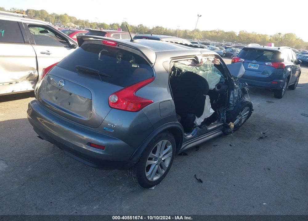 2013 NISSAN JUKE SV VIN: JN8AF5MRXDT223843