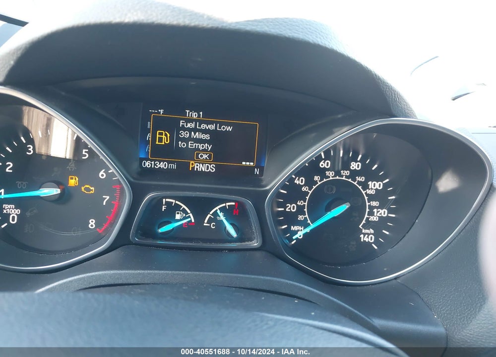 2017 FORD ESCAPE SE VIN: 1FMCU9G91HUE99708