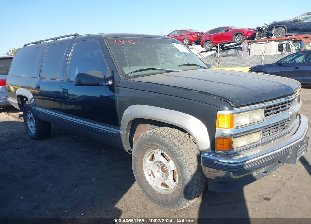 1999 CHEVROLET SUBURBAN 1500 LT VIN: 1GNFK16R4XJ434708