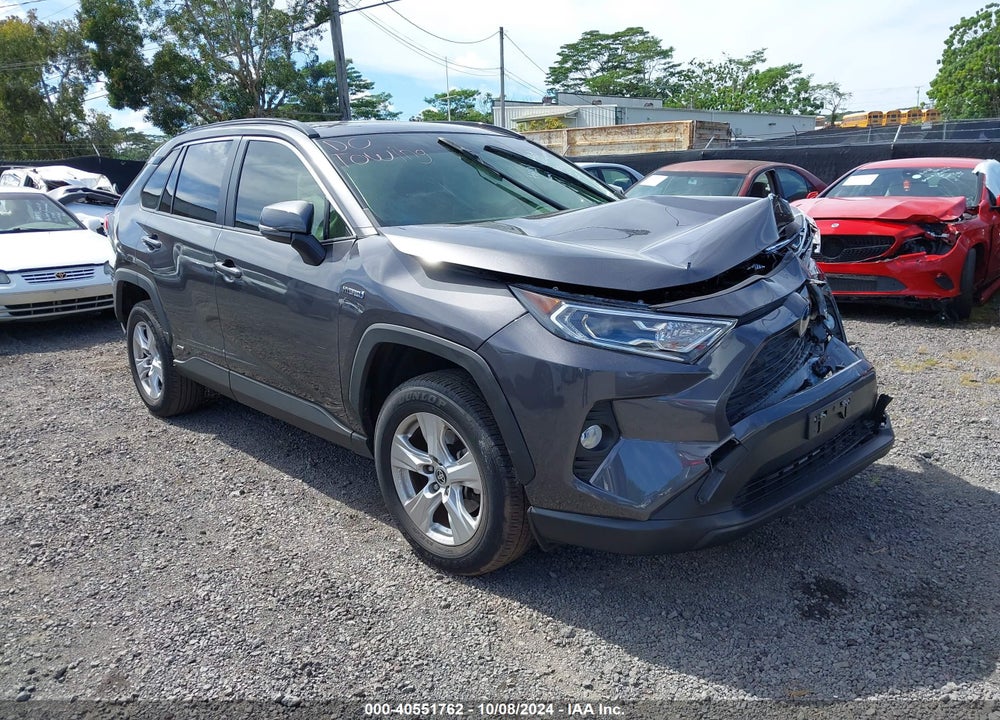 2020 TOYOTA RAV4 HYBRID XLE VIN: JTMR6RFV9LJ002101
