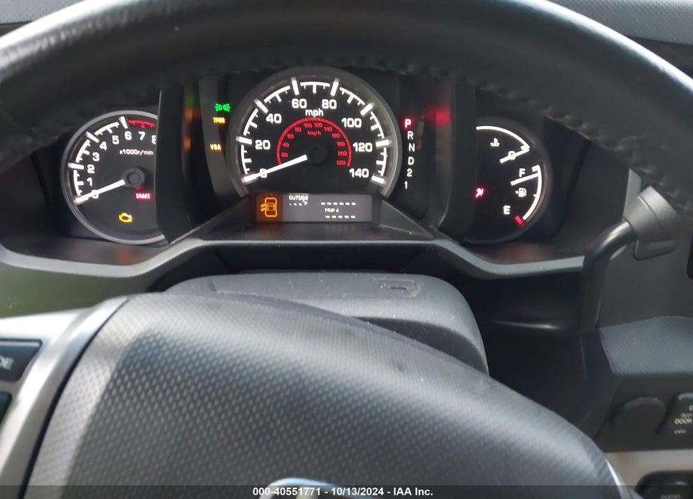 2010 HONDA RIDGELINE RTL VIN: 5FPYK1F51AB008527