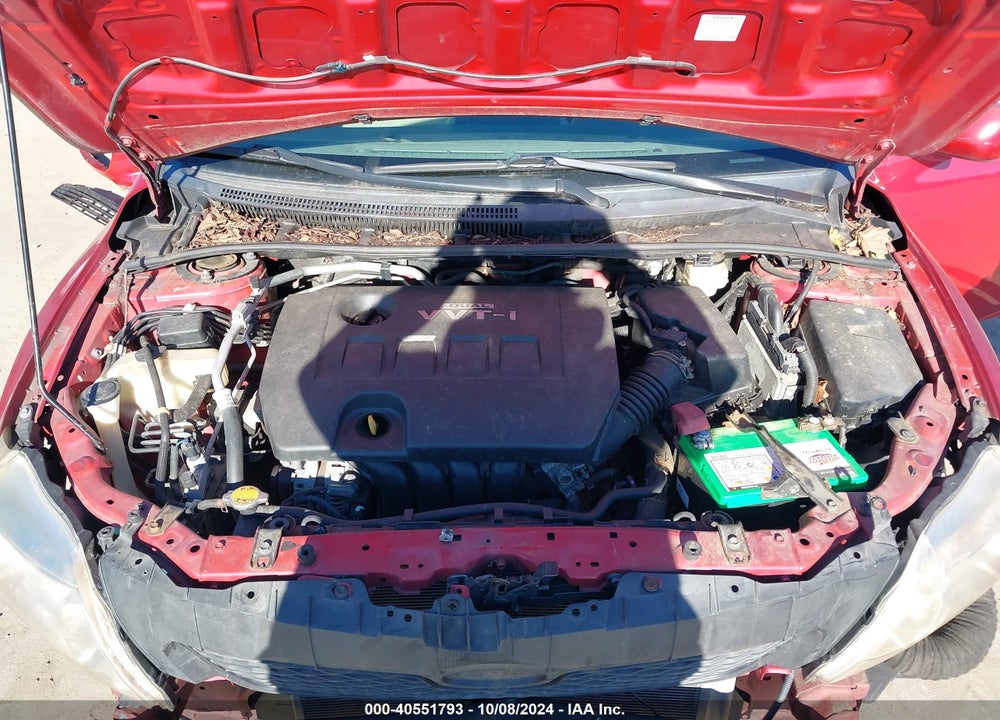 2010 TOYOTA COROLLA LE VIN: 2T1BU4EE0AC281104