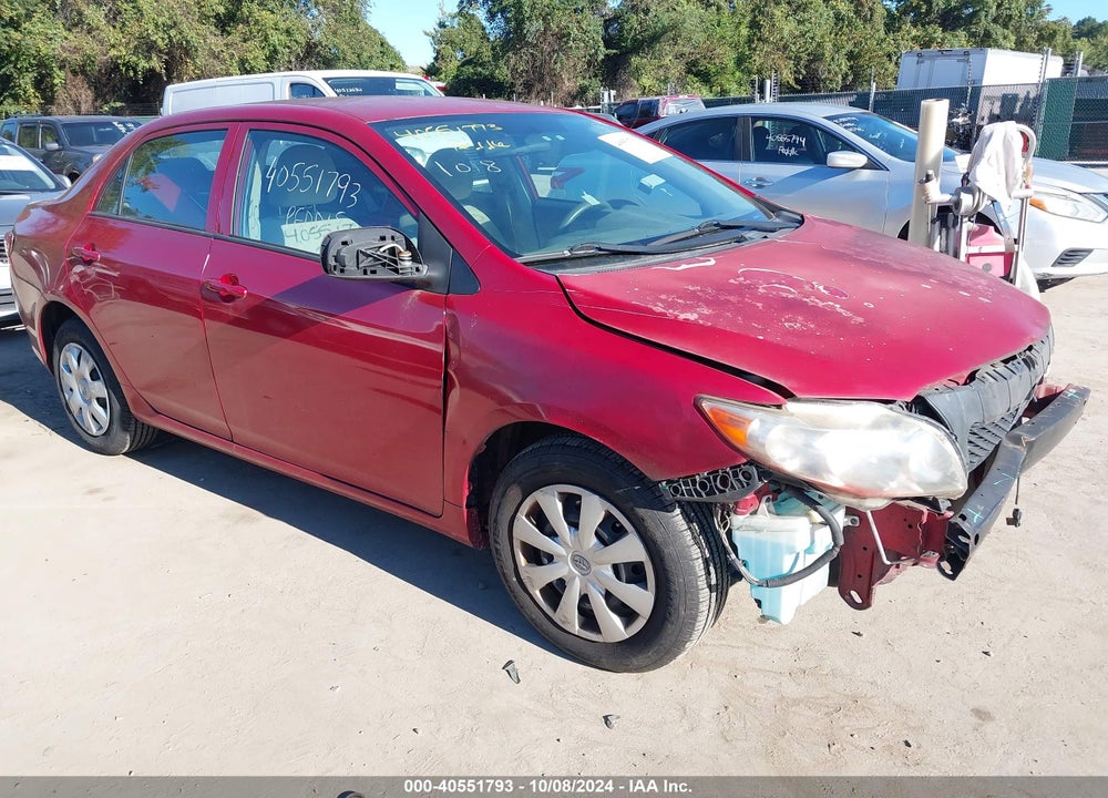 2010 TOYOTA COROLLA LE VIN: 2T1BU4EE0AC281104