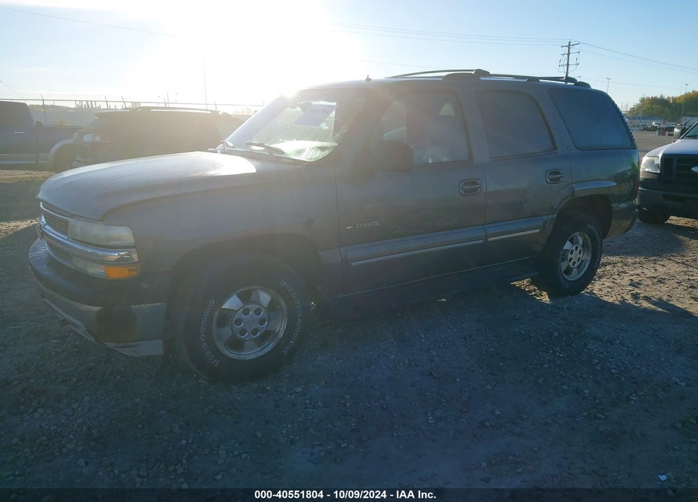 2002 CHEVROLET TAHOE LT VIN: 1GNEK13Z22R134515
