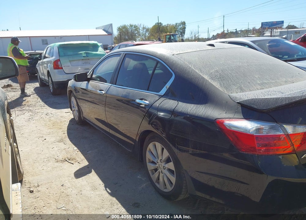 2013 HONDA ACCORD EX-L VIN: 1HGCR2F89DA163663