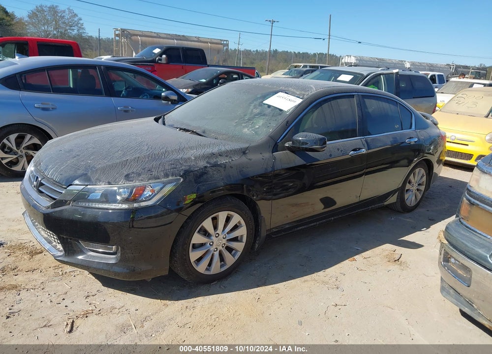 2013 HONDA ACCORD EX-L VIN: 1HGCR2F89DA163663