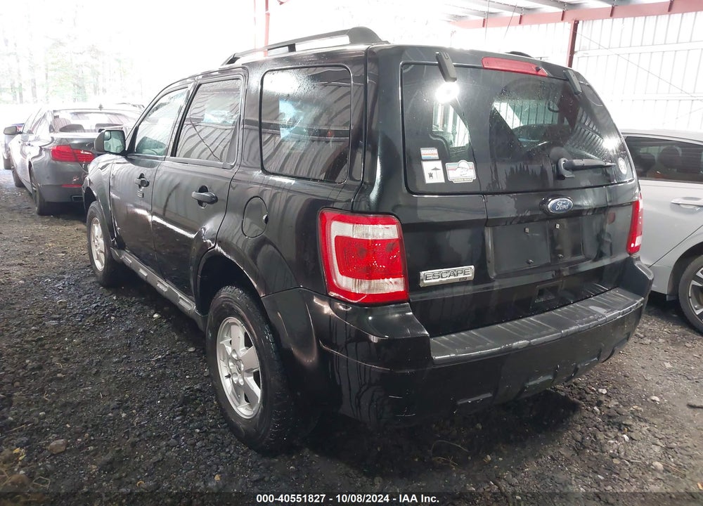 2010 FORD ESCAPE XLT VIN: 1FMCU0D70AKD42879