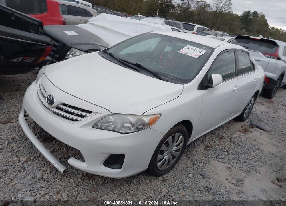 2013 TOYOTA COROLLA LE VIN: 5YFBU4EE6DP143572