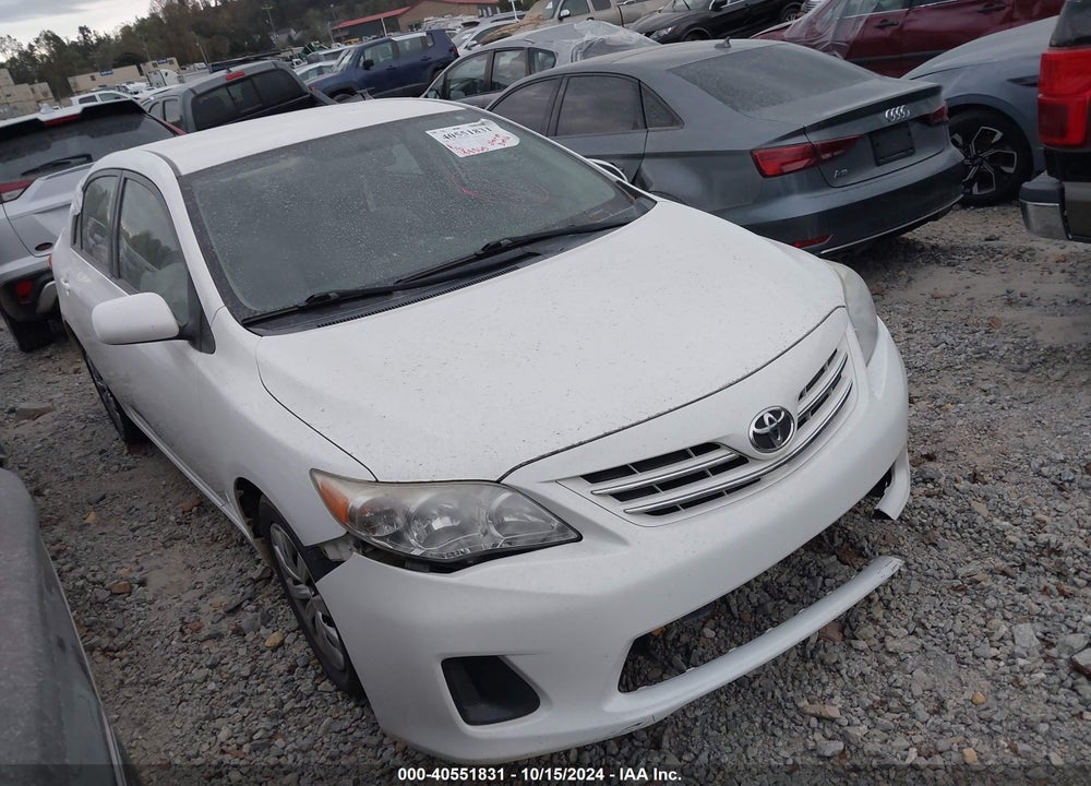 2013 TOYOTA COROLLA LE VIN: 5YFBU4EE6DP143572