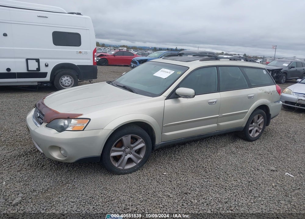 2005 SUBARU OUTBACK LL BEAN VIN: 4S48P86C654326398