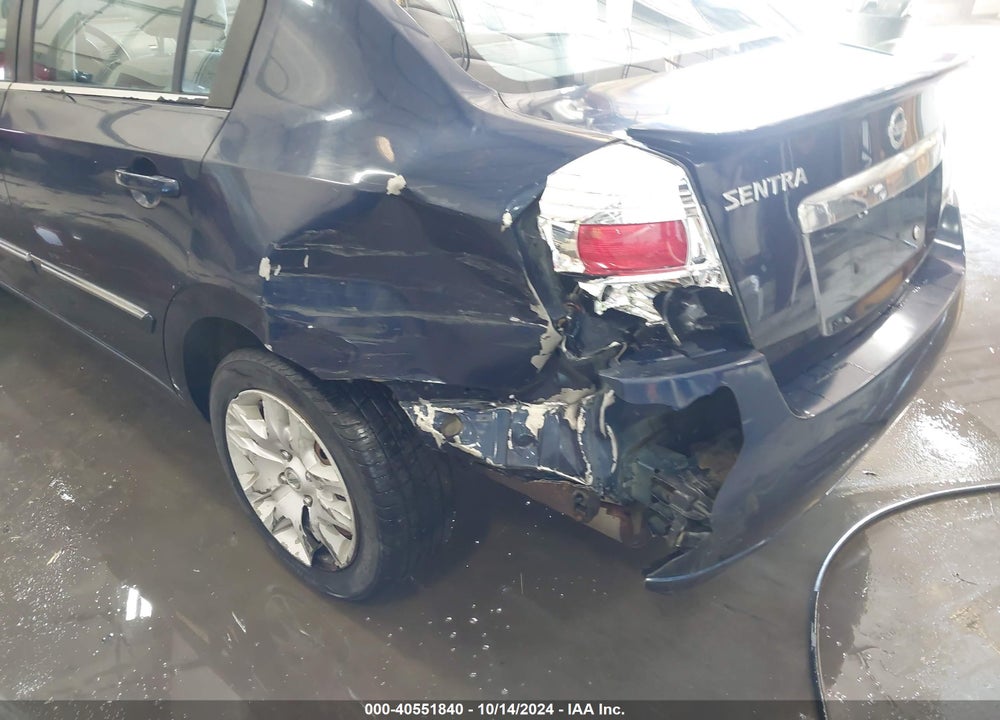 2012 NISSAN SENTRA 2.0 S VIN: 3N1AB6AP1CL726490