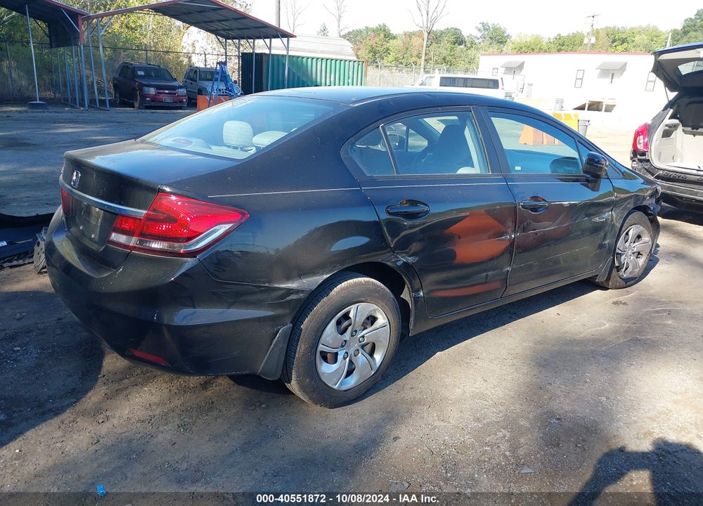2015 HONDA CIVIC LX VIN: 19XFB2F57FE268188