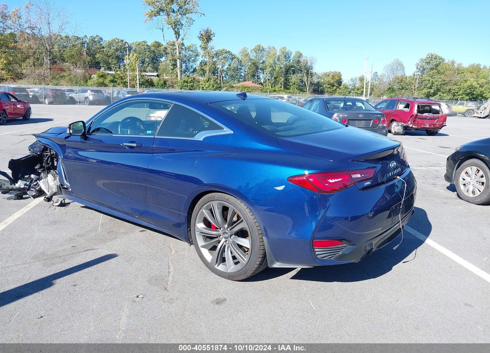 2018 INFINITI Q60 3.0T RED SPORT 400 VIN: JN1FV7EL6JM631176
