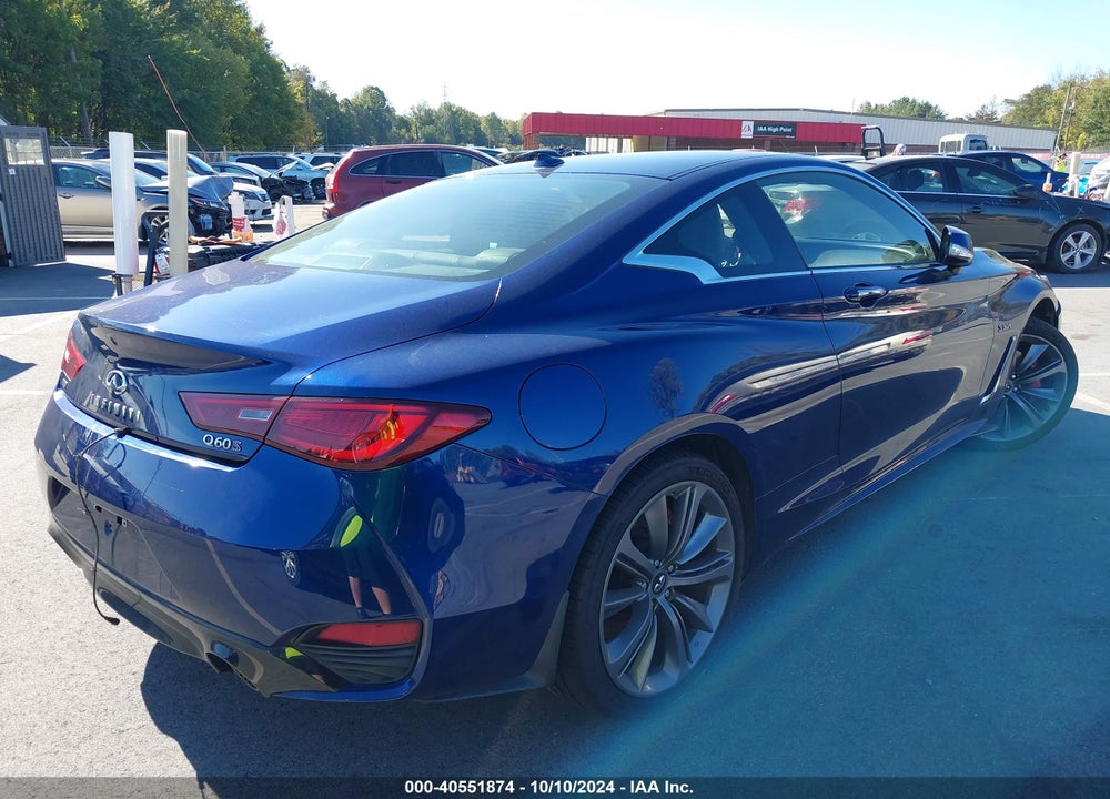 2018 INFINITI Q60 3.0T RED SPORT 400 VIN: JN1FV7EL6JM631176