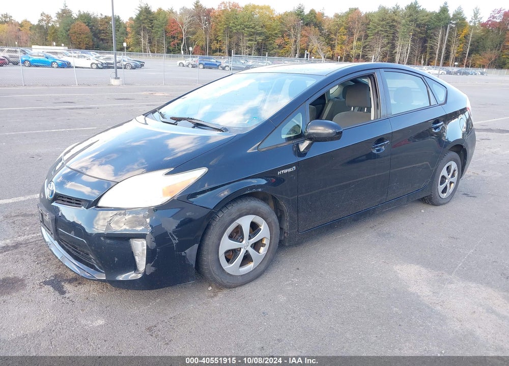 2012 TOYOTA PRIUS TWO VIN: JTDKN3DUXC5388225