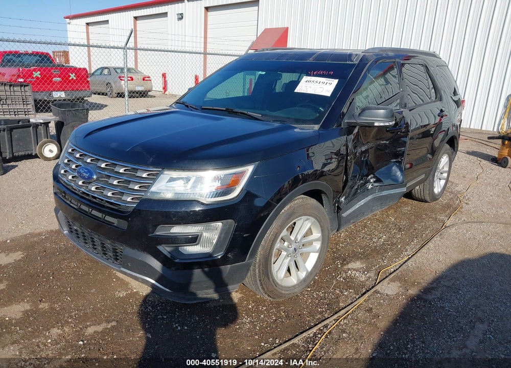 2017 FORD EXPLORER XLT VIN: 1FM5K7D84HGA55235