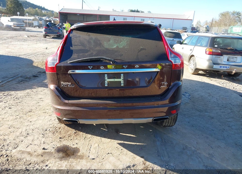 2016 VOLVO XC60 T6 DRIVE-E VIN: YV449MRKXG2926534