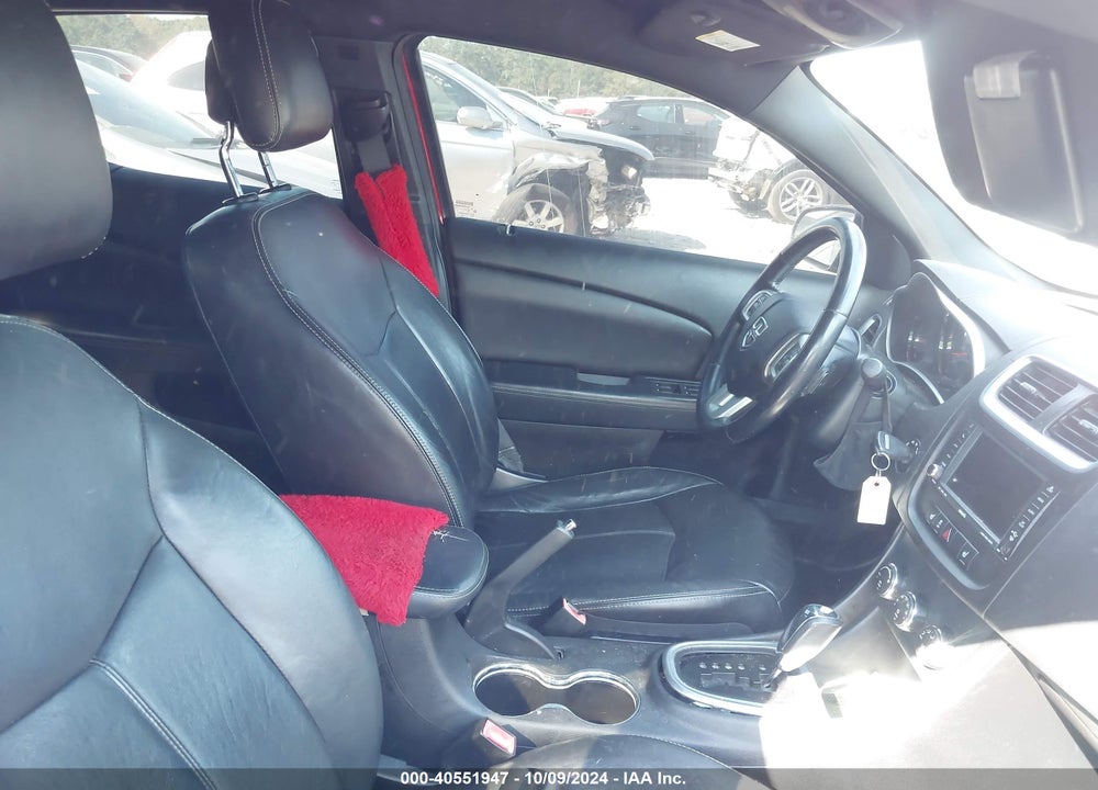 2011 DODGE AVENGER LUX VIN: 1B3BD2FB2BN551958