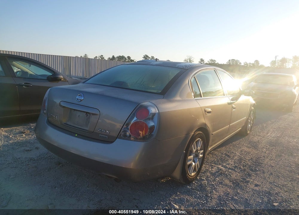 2006 NISSAN ALTIMA 2.5 S VIN: 1N4AL11D26C208591