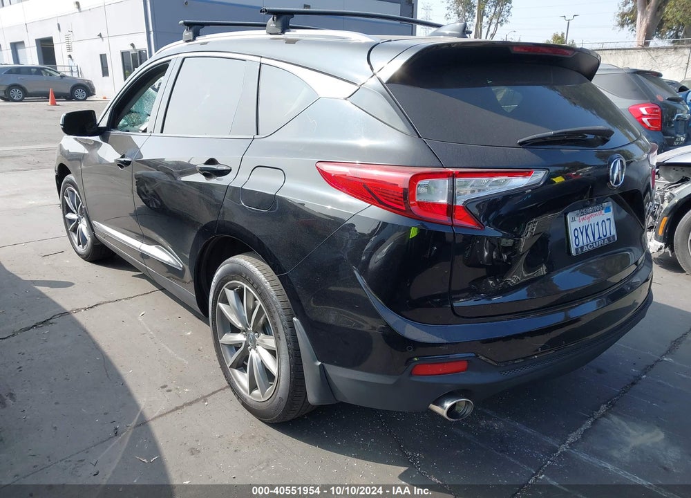 2019 ACURA RDX TECHNOLOGY PACKAGE VIN: 5J8TC1H52KL002393