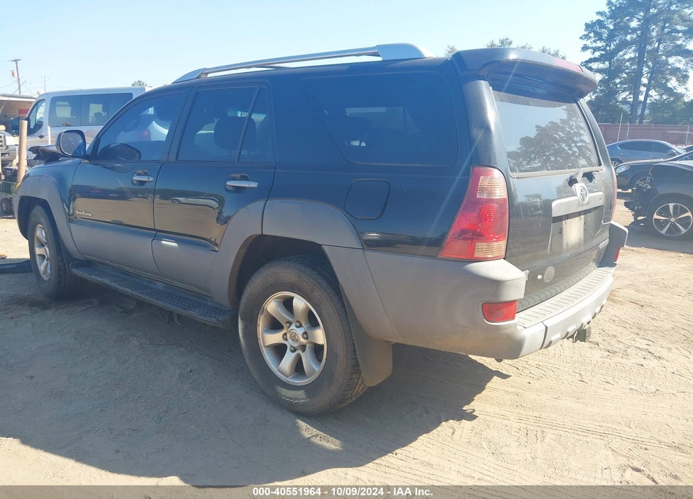 2003 TOYOTA 4RUNNER SR5 SPORT V6 VIN: JTEZU14R830002587