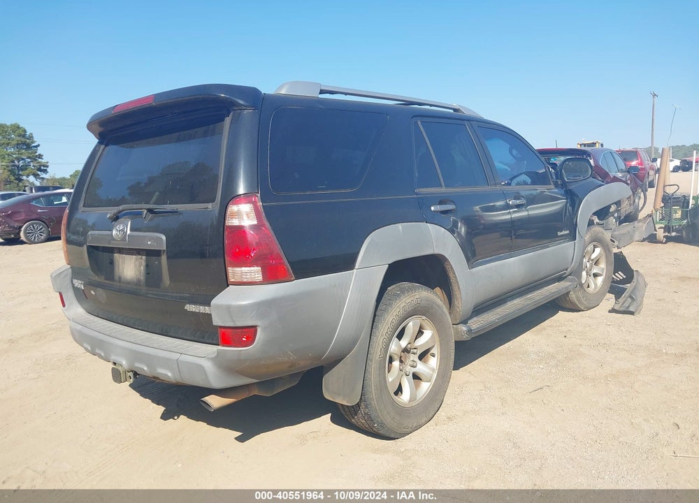 2003 TOYOTA 4RUNNER SR5 SPORT V6 VIN: JTEZU14R830002587