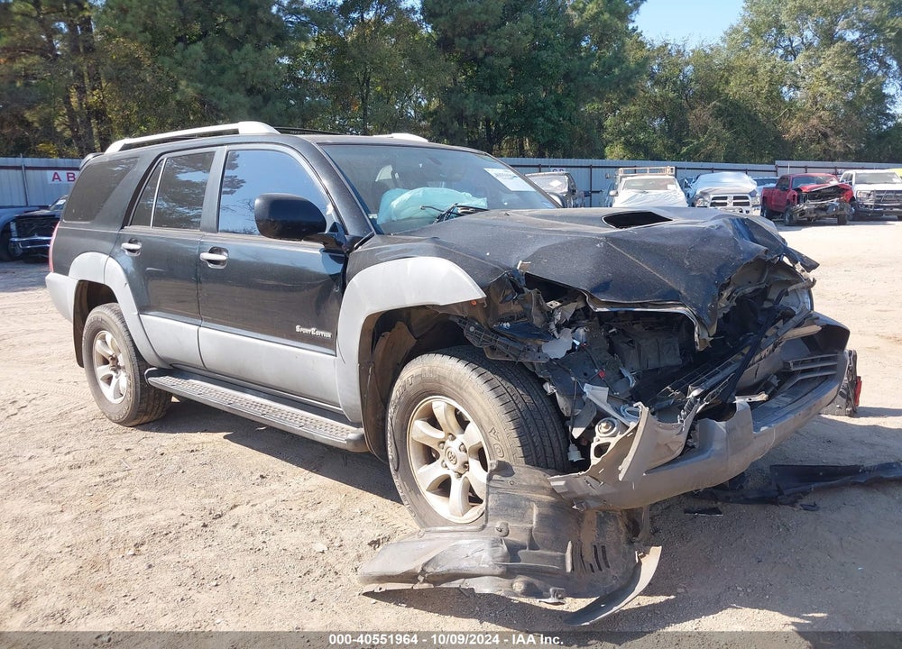 2003 TOYOTA 4RUNNER SR5 SPORT V6 VIN: JTEZU14R830002587