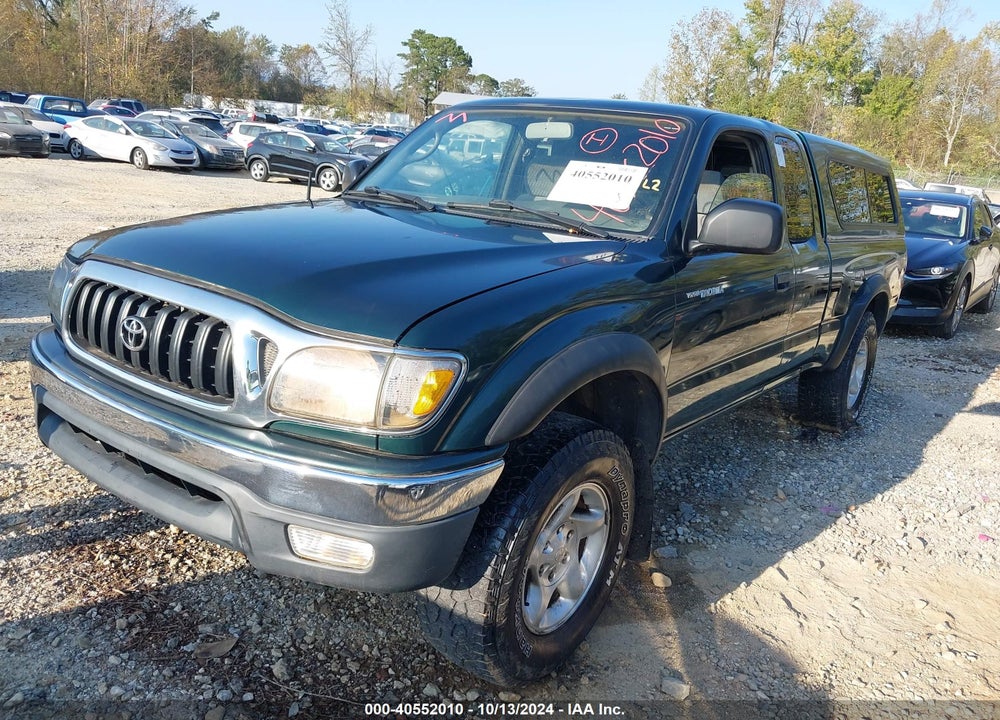 2002 TOYOTA TACOMA PRERUNNER VIN: 5TESM92N62Z095192