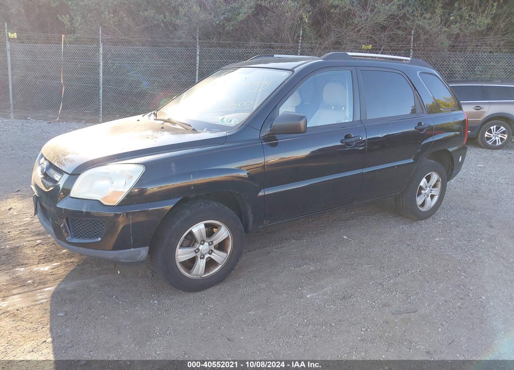 2009 KIA SPORTAGE VIN: KNDJF724797627178
